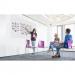 Bi-Office Tile Whiteboard 1150x750mm 26743J