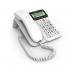 BT Decor 2600 White Corded Telephone wit