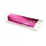 Leitz iLAM Home Office A4 Pink Laminator and Pouches Bundle