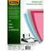 Fellowes 53762 PVC COVER A4 240 MICRONS CLEAR 100 PK 27394J