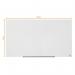 Nobo 1905177 Impression Pro Glass Magnetic Whiteboard 1260x710mm 29133J