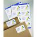 Avery L7169-100 Parcel Labels 100 sheets - 4 Labels per Sheet 29173J