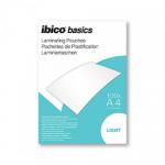 Ibico Basics A4 Light Laminating Pouches - Pack of 100
