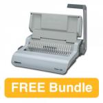Fellowes Pulsar Plus A4 Comb Binder And A4 200 Mic Clear Cover Bundle