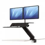 Fellowes 8081601 Lotus RT Dual Sit-Stand Workstation Black