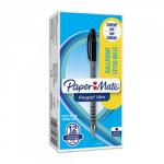 Paper Mate S0190053 Flexgrip Ultra Ball Point Pen Fine 0.7mm Tip 12 Pack