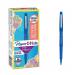 Paper Mate S0191013 Flair Pen 1.1mm Medium Tip Blue Box of 12 30386J