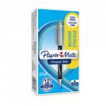 Paper Mate S0767600 Flexgrip Elite Ball Pen 1.4mm Black Box of 12
