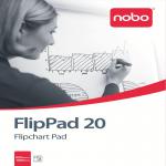 Nobo 1901631 20 Page 650x955mm Flipchart Pad - Single Pack