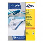 Avery 3489 Multipurpose Labels 100 A4 sheets - 30 White Labels per Sheet