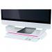 Leitz Ergo WOW Adjustable Monitor Stand Pink 31359J