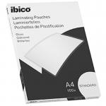 Ibico Basics A4 Gloss Laminating Pouches Standard - Pack of 100