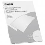 Ibico Basics A3 Gloss Laminating Pouches Light - Pack of 100