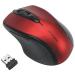 Kensington K72422WW Pro Fit Wireless Mid-Size Mouse Red 31724J