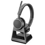 Poly Voyager B4220 Office Stereo USB-A Headset and Base