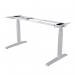 Fellowes Levado Height Adjustable Desk (Base Only) - Silver 32362J