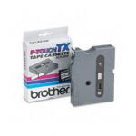 Brother TX231 Black on White 12mm x 15m Gloss Tape 14003J
