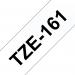 Brother TZE-161 Black on Clear 8M x 36mm Gloss Tape 14059J