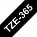 Brother TZE365 White on Black 8M x 36mm Gloss Tape 14086J