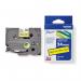 Brother TZE651 Black on Yellow 8M x 24mm Gloss Tape 14106J