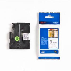 Brother TZEN221 Black on White 8M x 9mm Non Laminated Tape 14149J