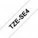 Brother TZESE4 Black on White 8M x 18mm Security Tape 14178J