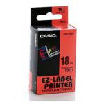 Casio XR-18RD Black on Red Tape 18mm Tape 14430J