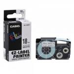 Casio XR-18WE Black on White 18mm Tape 14431J