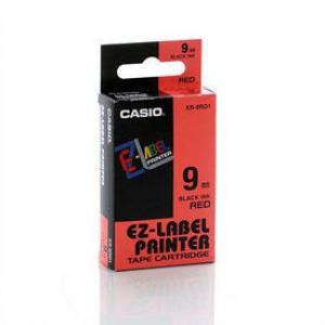Casio XR-9RD Black on Red 9mm Tape 14449J