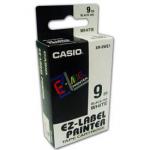 Casio XR-9WE Black on White 9mm Tape 14450J