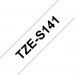 Brother TZES141 Black on Clear 8M x 18mm Strong Adhesive Tape 14686J