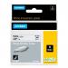 Dymo 18053 Rhino 9mm Black on White Heat Shrink Tube - S0718280 15471J
