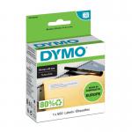 Dymo 11355 19mm x 51mm Multi Purpose Labels Black on White 15485J