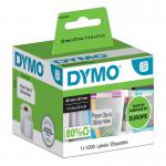 Dymo 11354 32mm x 57mm Multi Purpose Labels Black on White 15486J