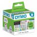 Dymo 11354 32mm x 57mm Multi Purpose Labels Black on White 15486J