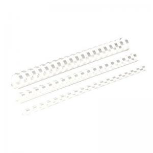 Fellowes 5347403 19mm White Plastic Comb 16829J