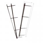 GBC 9741639 White A4 Velobind Strips 17292J