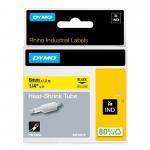 Dymo 18052 6mm Yellow Sleeve - S0718270 18142J