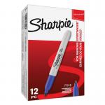 Sharpie S0810950 Fine Blue Pens Box of 12 18901J