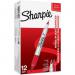 Sharpie S0811110 Twin Tip Red Pens Pack of12 18903J