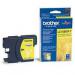 The Brother LC1100HYY Yellow Cartridge 19270J is a vibrant and vivid shade of yellow, perfect for adding a pop of color to any photograph. The ink is evenly distributed, creating a smooth and flawless finish. The label proudly displays the Brother brand name, giving it a professional look.