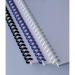 GBC 387357E 16mm Black Clickbind Rings 20674J