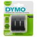 Dymo S0847730 White on Black Embossing Tape Pack of 3 21145J