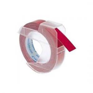 Photos - Ink Ribbon DYMO S0898150 White on Red Embossing Tape 21146J 