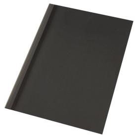 GBC IB451607 Black Leathergrain Thermal Binding Covers 21414J