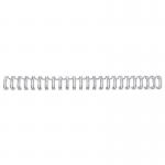 GBC 4400028 8mm A5 Silver Wire Binders 21793J