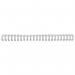 GBC 4400028 8mm A5 Silver Wire Binders 21793J