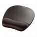 Fellowes 9112101 Crystal Gel Mousepad Wrist Support Black 21988J