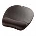 Fellowes 9112101 Crystal Gel Mousepad Wrist Support Black 21988J