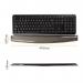 Fellowes 9112201 Crystal Gel Keyboard Wrist Support Black 21989J